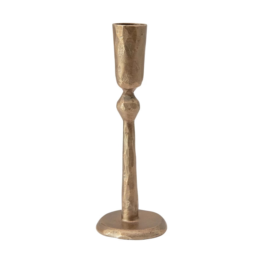 Tall Metal Candlestick