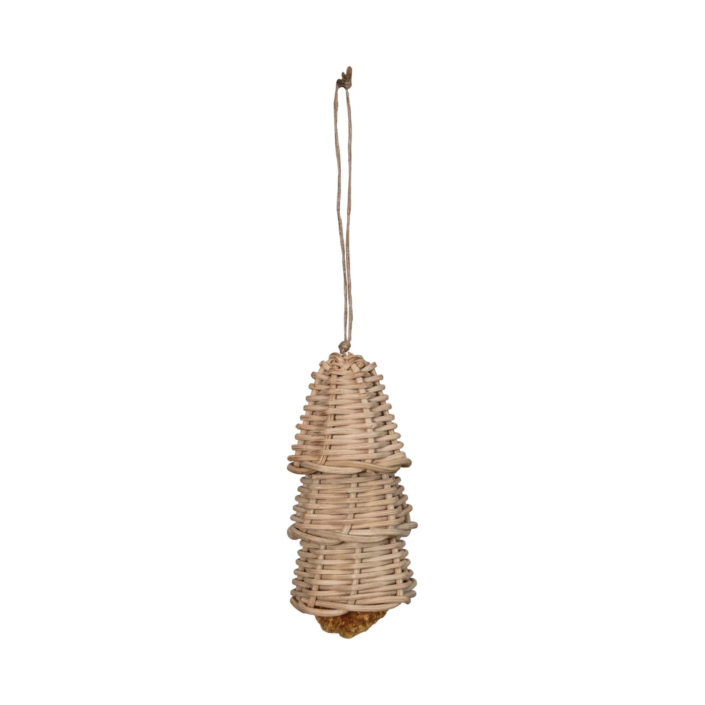 Rattan Bell Ornament