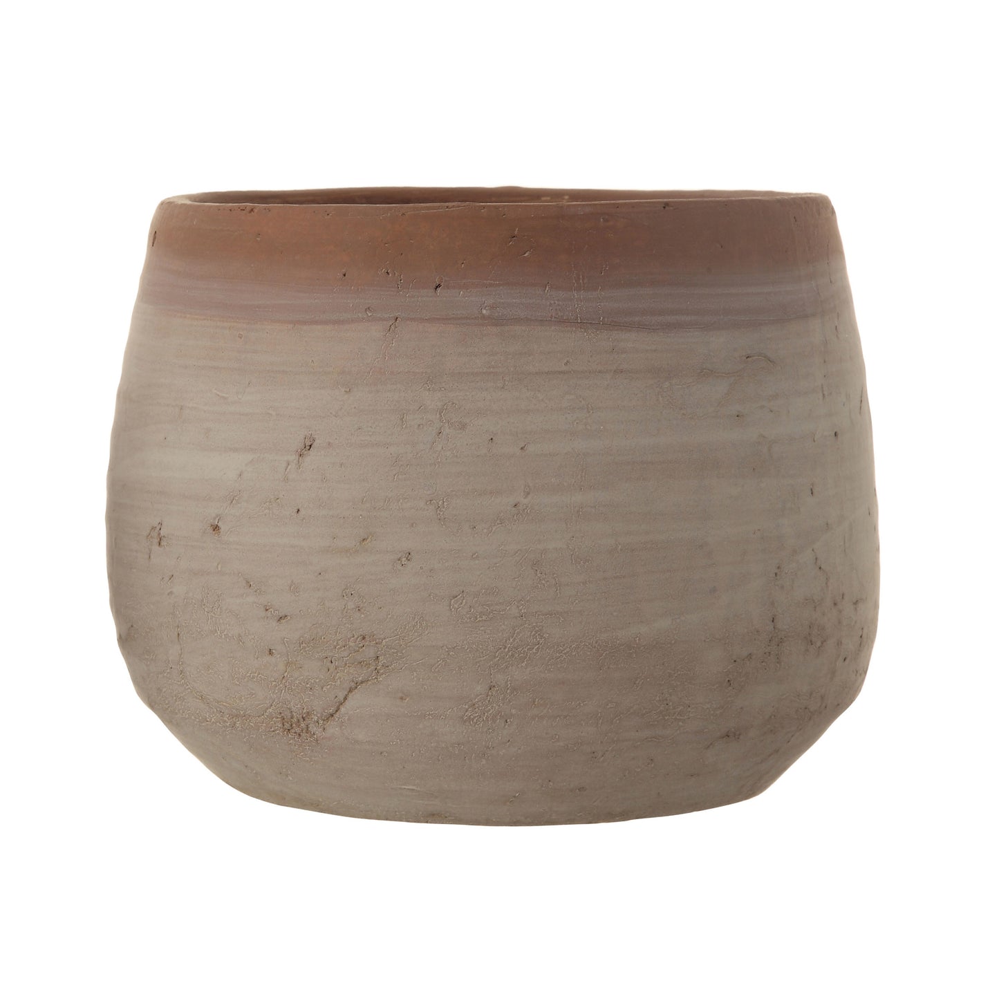 Terracotta Planter- Whitewashed