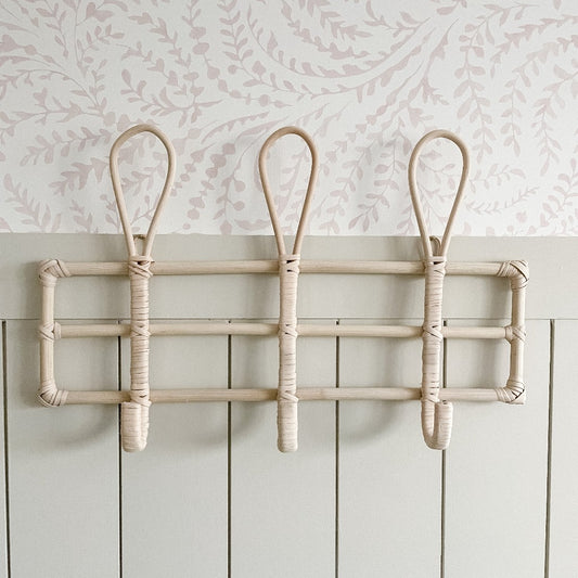 Bali Rattan Wall Hooks